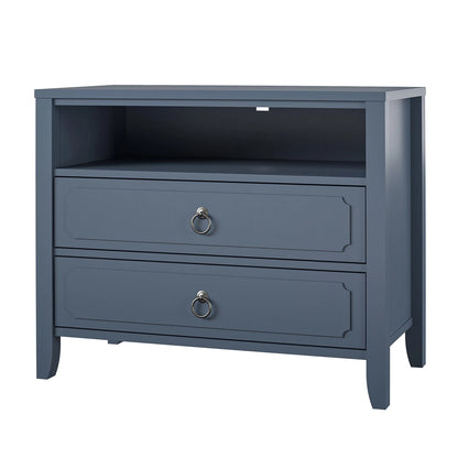 Her Majesty 2 Drawer Nightstand, Mustard Yellow