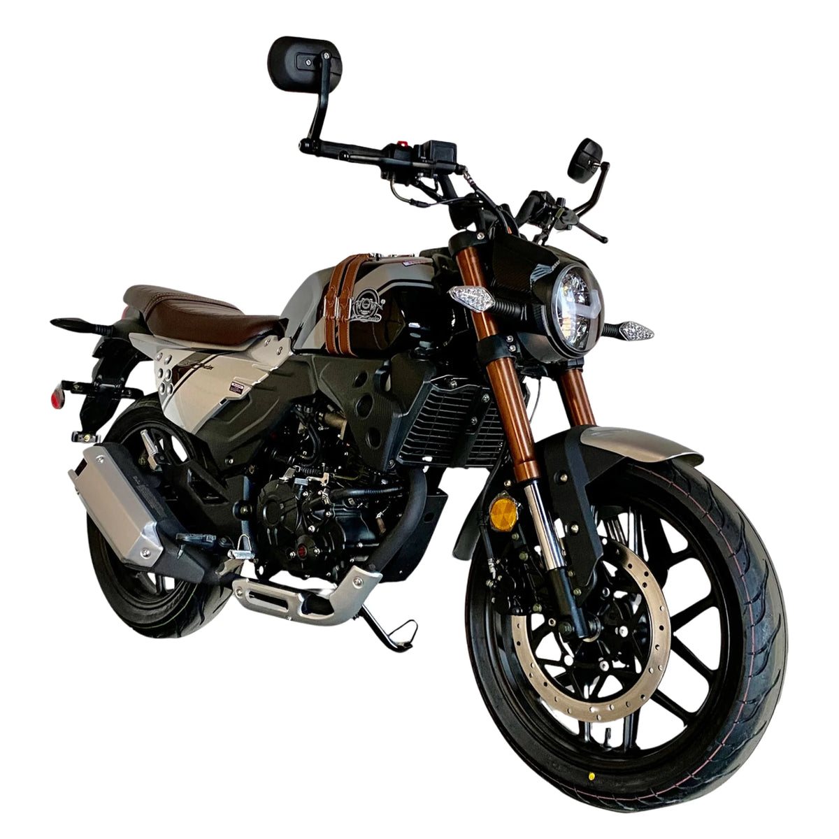 Lifan KPM 200 Motorcycle | 200cc EFI Caf�� Racer | 6-Speed Street Bike