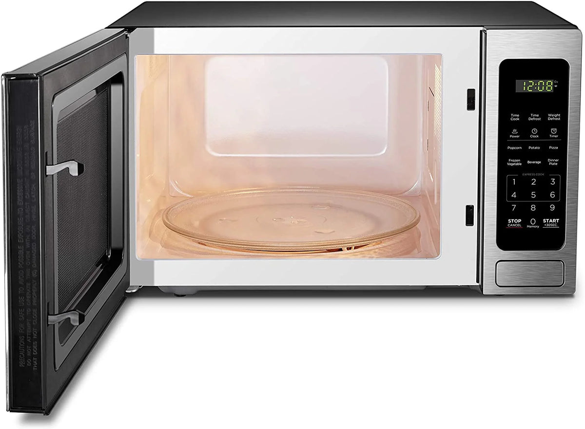 BLACK+DECKER 1.4 cu ft Countertop Microwave Ovens in Stainless Steel