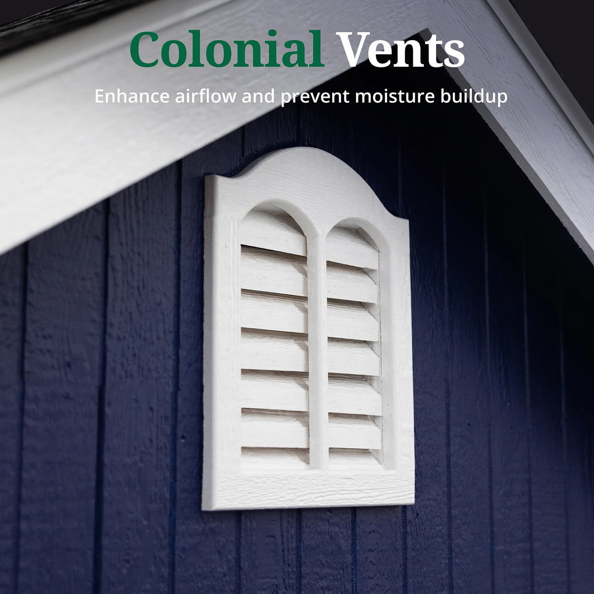 Little Cottage Co. 8x8 Colonial Williamsburg Shed with Operable Windows, Outdoor Wood Storage Do-It-Yourself Precut Kit