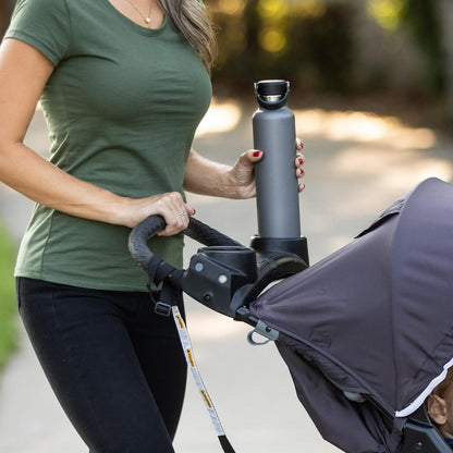 Baby Trend Xcel-R8 Plus Jogging Stroller with LED Lights. Liberty Grey