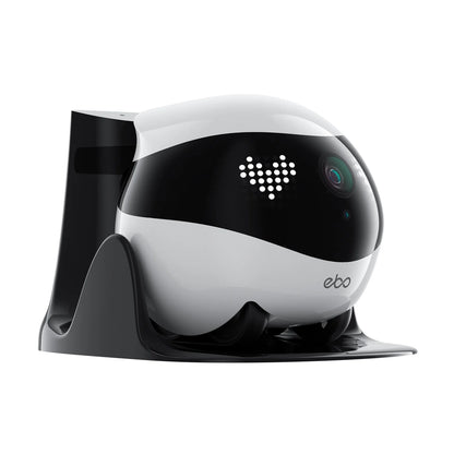 Enabot EBO Air 2 Whole-Home Mobile Robot, with 2K Ultra HD Camera and Remote Monitoring and Control (Dove White) EB1304312
