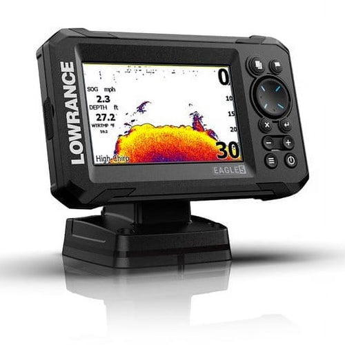 Lowrance Eagle 5 SplitShot™ HD 5" Depth Sounder Fishfinder, C-MAP® Inland American Lakes
