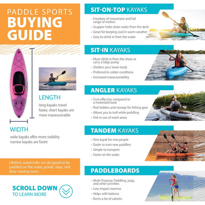 Lifetime Tamarack Angler 10 ft Sit-on-Top Fishing Kayak, Tan (90508)