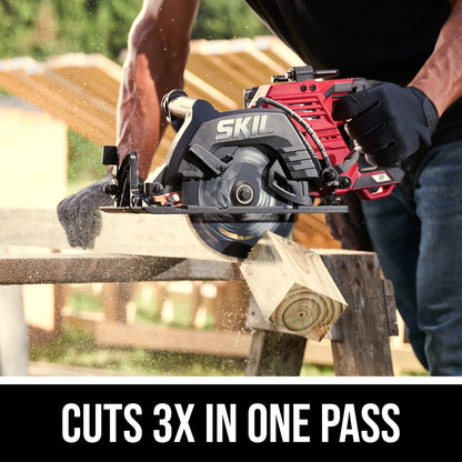 SKIL CR5429B-20  2x20V Brushless 7-1/4'' SKIL Rear Handle Circular Saw Kit