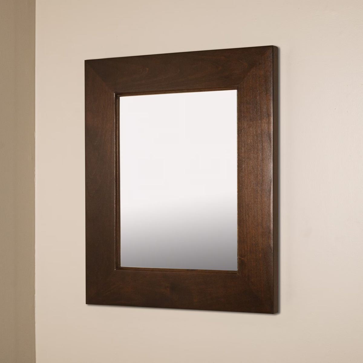 14x18 Contemporary White Mirrored Medicine Cabinet by Fox Hollow Furnishings