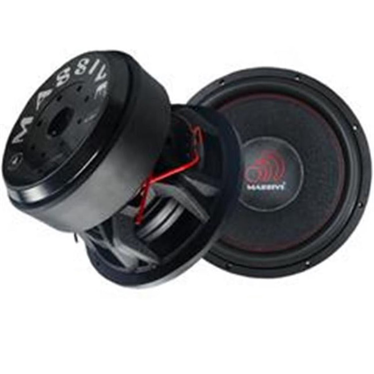 Massive Audio 12" 6000 Watt Subwoofer Dual 2 Ohm Voice Coil HIPPOXL122R