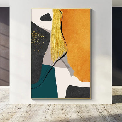 Brown Abstract Painting Wabi Sabi Wall Art Minimalist Painting Neutral Abstract Art Lare Earth Tone Modern Painting Home Decor