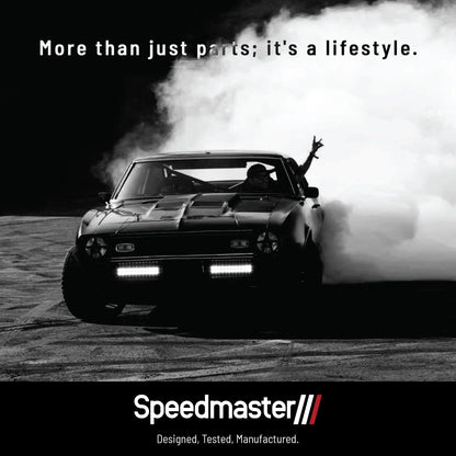 Speedmaster 1-147-018 Compatible with Chevy BBC 454 Oval Port LowRise Aluminum Intake Manifold [Black]
