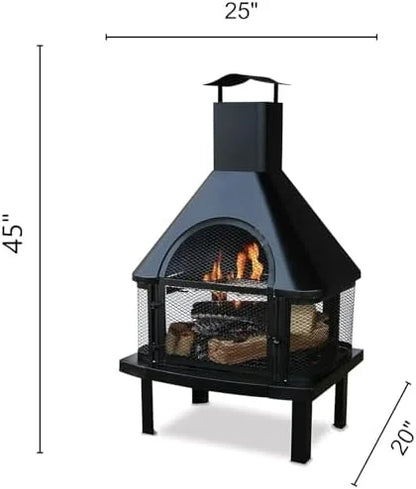 , Wood Burning Outdoor Fire House