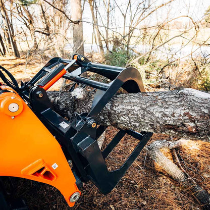Titan Attachments 48" Grade 50 Economy Series Root Grapple Bucket, SSQA Quick Tach Connection