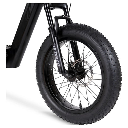 Hyper Bicycles Ultra 40 20" 36V Electric Bike for Adults, 250W E-Bike Motor, Matte Black