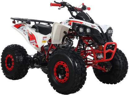 X-Pro Brand New 125cc Gas ATV, Automatic Transmission w/Reverse Electric Start Big 19"/18" Tires