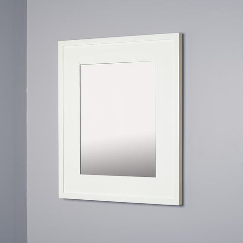 14x18 Contemporary White Mirrored Medicine Cabinet by Fox Hollow Furnishings