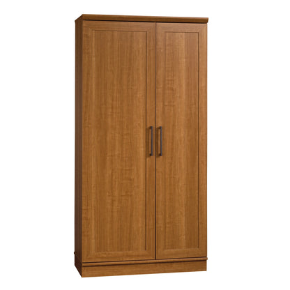 Sauder Homeplus Storage Cabinet, Sienna Oak Finish