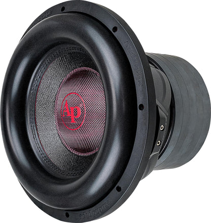 Audiopipe 1200W RMS Dual Car Subwoofer, Black, 12"