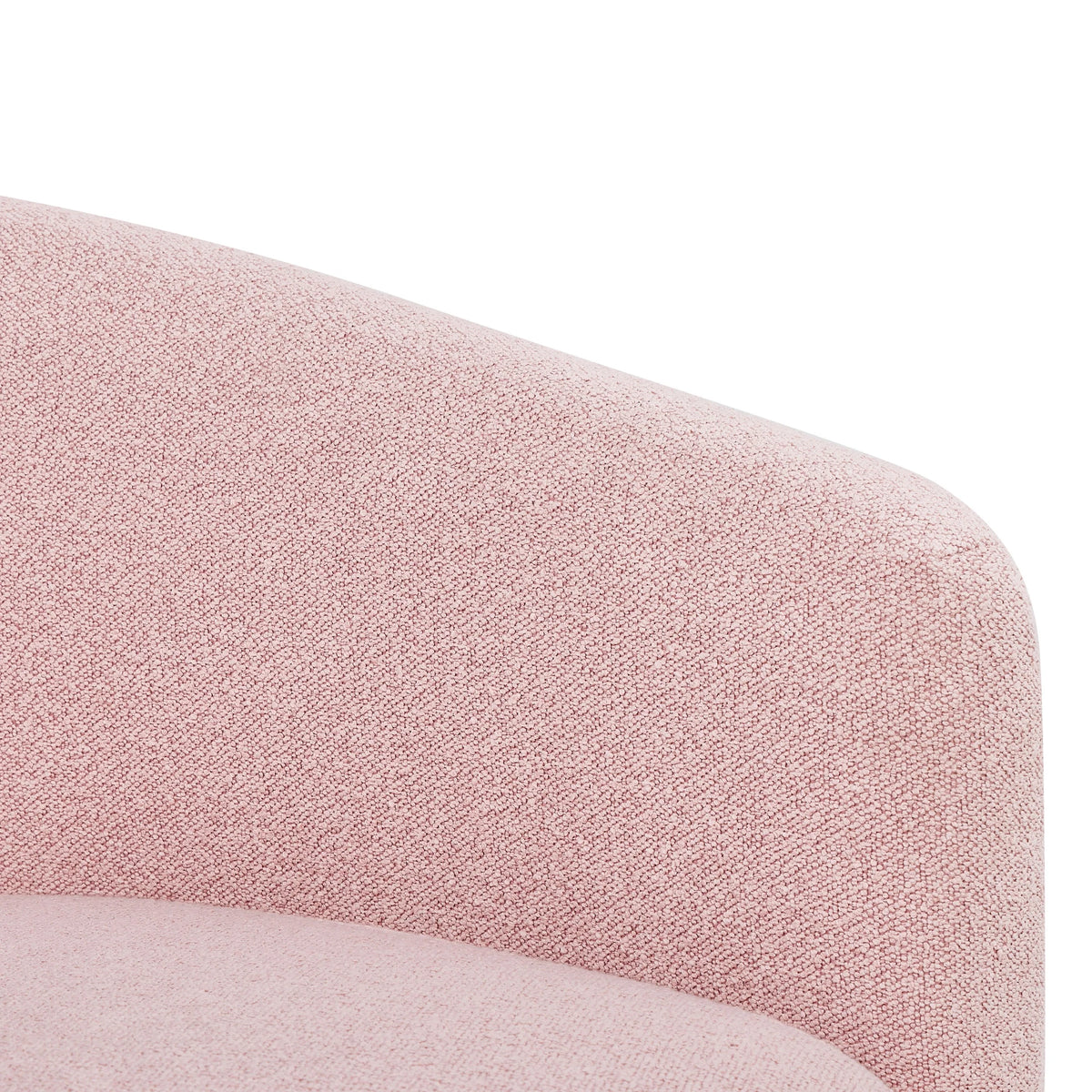Beautiful Drew Accent Chair by Drew Barrymore, Cream Boucle