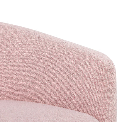 Beautiful Drew Accent Chair by Drew Barrymore, Cream Boucle