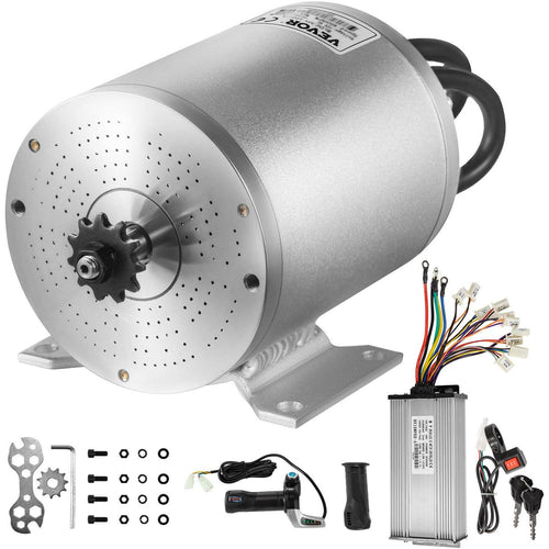 VEVOR 48V 2000W Brushless DC Motor Kit. 4300 RPM. with Controller &amp; Throttle. for Go Kart/ATV. 10 lb