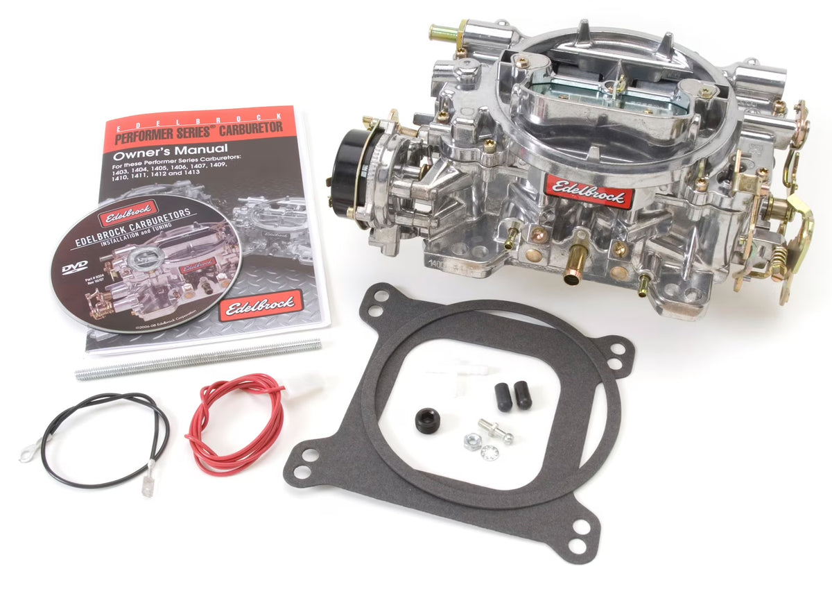 Edelbrock 1403 Performer Series Carburetor Fits select: 1966-1971 FORD MUSTANG, 1981-1986 CHEVROLET C10