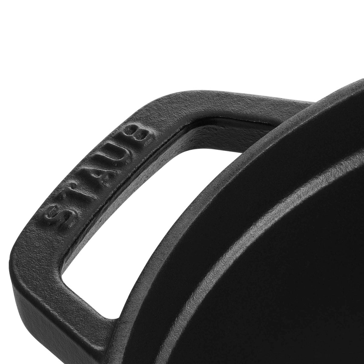 Staub Cast Iron 7-qt Round Cocotte - Grenadine