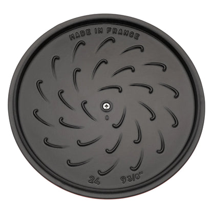 Staub Cast Iron 2.5-qt Saute Pan with Dragon Lid - Cherry