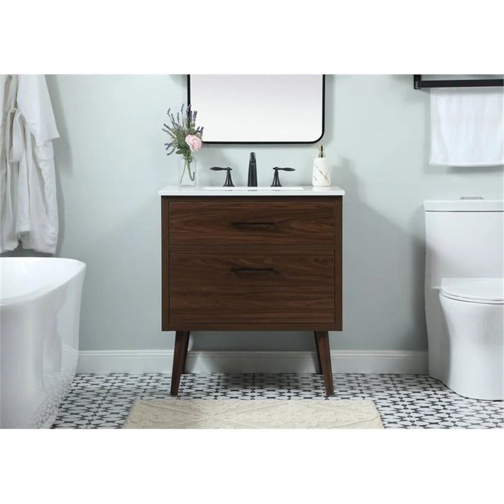 30 inch bathroom vanity in Green