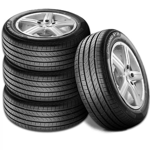 Set of 4 Pirelli Cinturato P7 All Season 205/45R17 88V Run Flat Performance Tires P2246100 / 205/45/17 / 2054517 Fits: 2017-18 Hyundai Accent GLS, 2012-17 Kia Rio SX