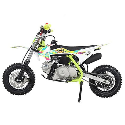 X-Pro Brand New X11 110cc Gas Pit Dirt Bike with Automatic Transmission, E-Start, 10" Wheels!