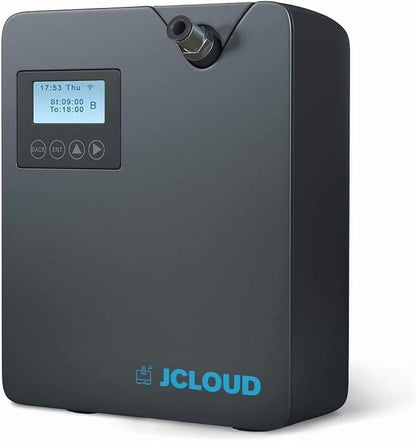 JCLOUD Smart Scent Air Machine with Cold Air Tech for Home, Professional Waterless Essential Oil Diffuser 300ML, HVAC Scent Diffuser for Essential Oils for Large Room, Office, Spa, Black