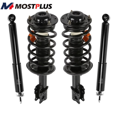 MOSTPLUS 4PCS Front & Rear Shocks Struts for Saturn Aura Chevrolet Malibu Pontiac G6