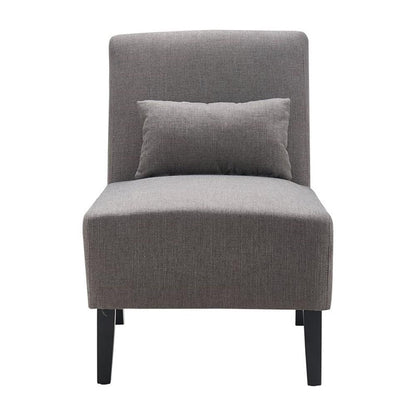 Serta Palisades Slipper Chair Pebble Gray