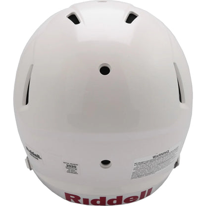 Riddell Speed Platform Youth Football Helmet, White/Gray, Large