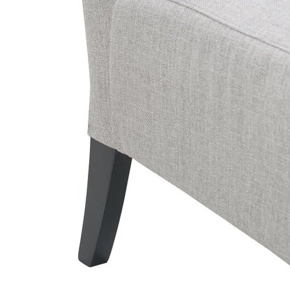 Serta Palisades Slipper Chair Pebble Gray