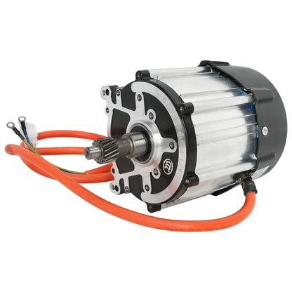 Rear Differential Axle Kit 72V 1500W Electric Motor Controller Brake 13x5.00-6 Wheels Tires DIY Parts For Go Kart Golf Cart ATV Quad Buggy Trike Tricycle 4 Wheeler Dolly Lawn Mower (40" Axle)