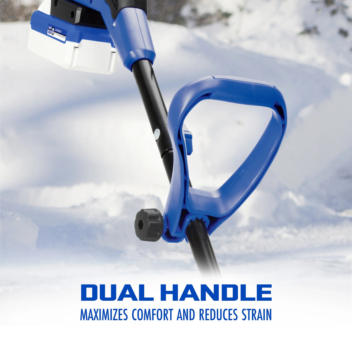 Snow Joe 24V Cordless 13-inch Snow Shovel Kit, 4.0-Ah Battery & Charger