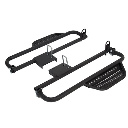 Kojem Steel Armor Nerf Bars With Brackets Step Down for Club Car DS Golf Carts 1982-UP (will not fit 2004-Up Club Car ��