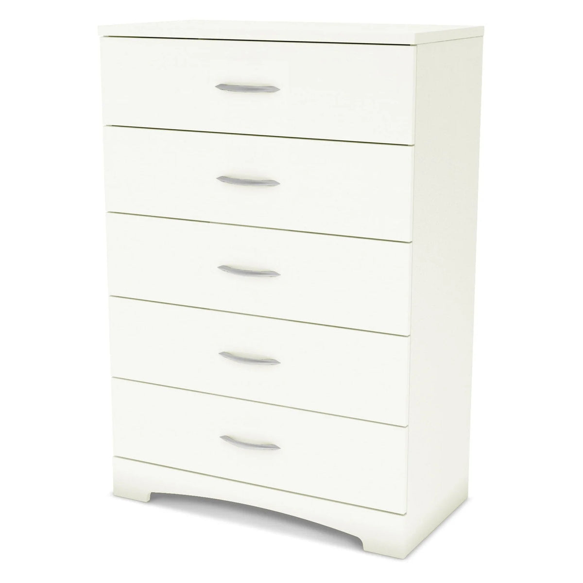 South Shore Step One 5-Drawer Chest - White, Finish - Pure White