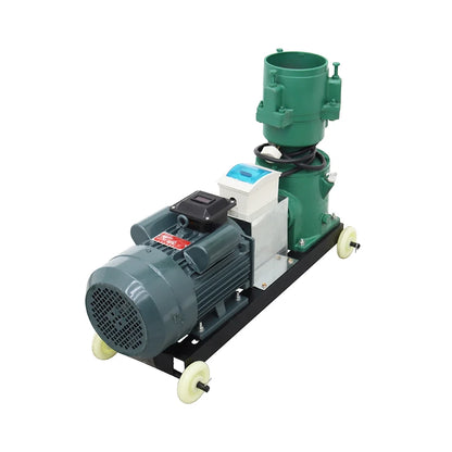 EQCOTWEA Animal Feed Pellet Mill Machine 8MM Pellet Fodder Press Pelletizer for Chicken 180-200KG/H 220V