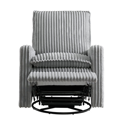 Soho Baby Coventry Glider Recliner Boucle White