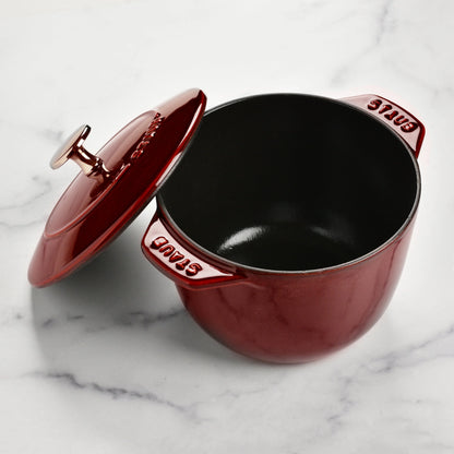 Staub Cast Iron 1.5-qt Petite French Oven - Grenadine