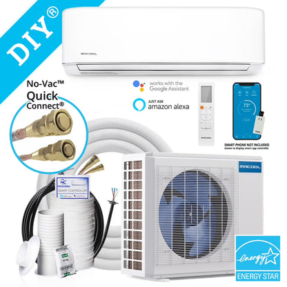 MRCOOL DIY 12000 BTU Ductless Mini Split Air Conditioner & Heat Pump - Energy Star 115v