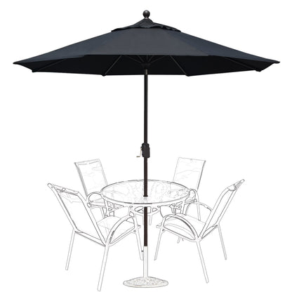 EliteShade 9Ft Market Umbrella Patio Outdoor Table Umbrella��Teal��