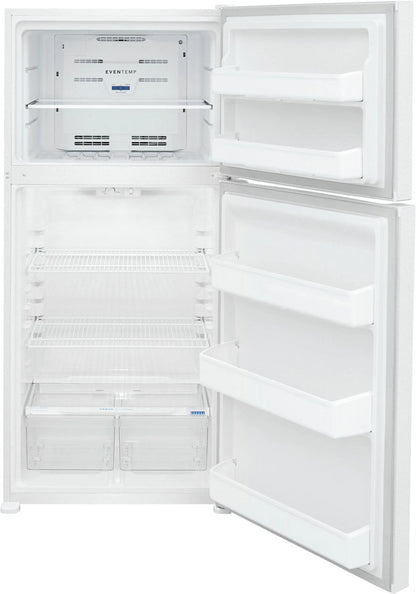 Frigidaire FFHT1835VW 18.0 cu. ft. Garage Ready Top Freezer Refrigerator, White