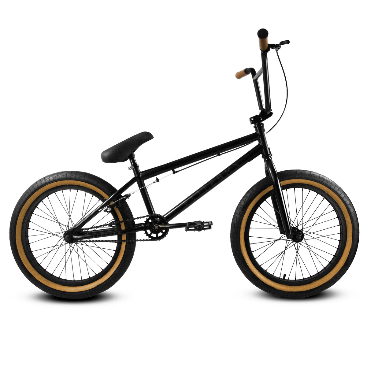 Elite BMX Bicycle 20” Freestyle Bike - Stealth Blue Purple Ideal for Ages 7 to 18 Years