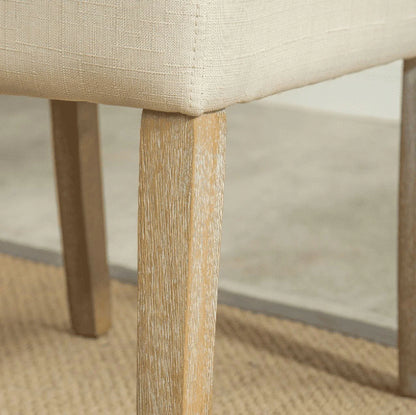Roundhill Furniture Habit Dining Chair, Set of 2, Tan