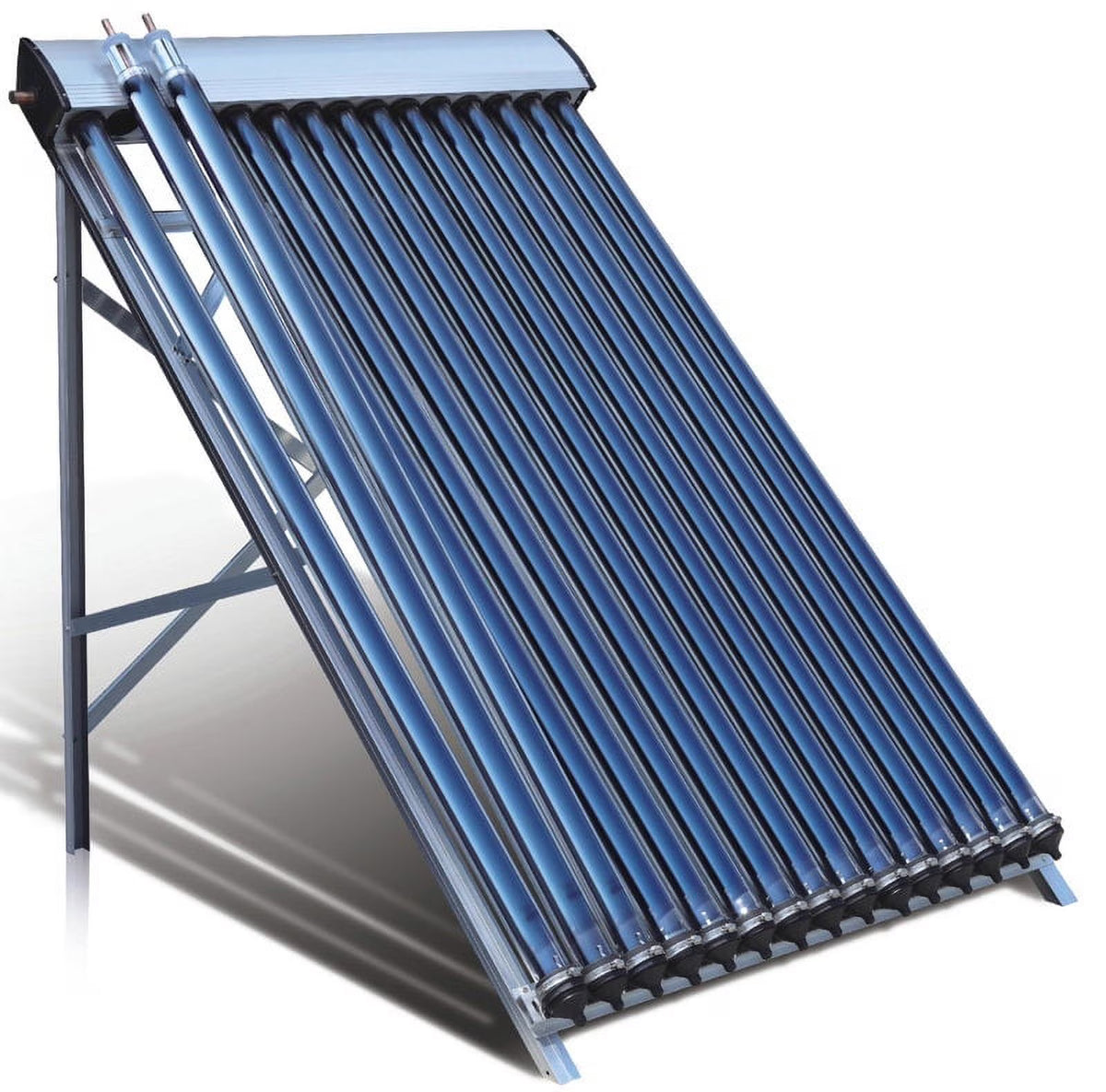 15 Tube Duda Solar Water Heater Collector 37�� Frame Evacuated Vacuum Tubes SRCC Certified Hot