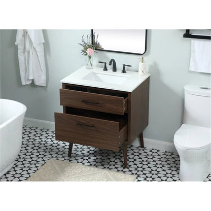 30 inch bathroom vanity in Green