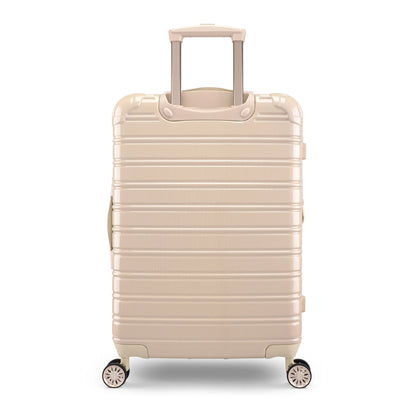 iFLY Hardside Fibertech 3.0 2 Piece Set, 20" Carry-on and 28" Checked Luggage, Gadget Gray