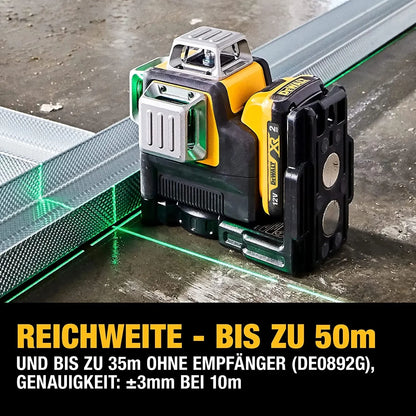 DeWalt? DW089LG 12V Max Laser Level, 3-Way 360 Green Degrees Professional Architectural Laser, Rotary and Linear Laser Levels???for Laser for Home Renovation Layout or Architectural Design